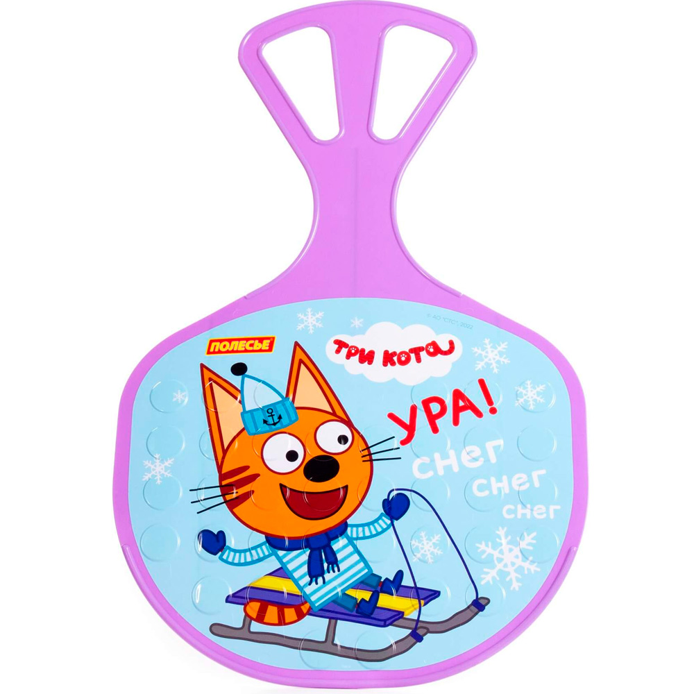 арт 96562, Санки Ледянка №3 Три кота (Вид 2)