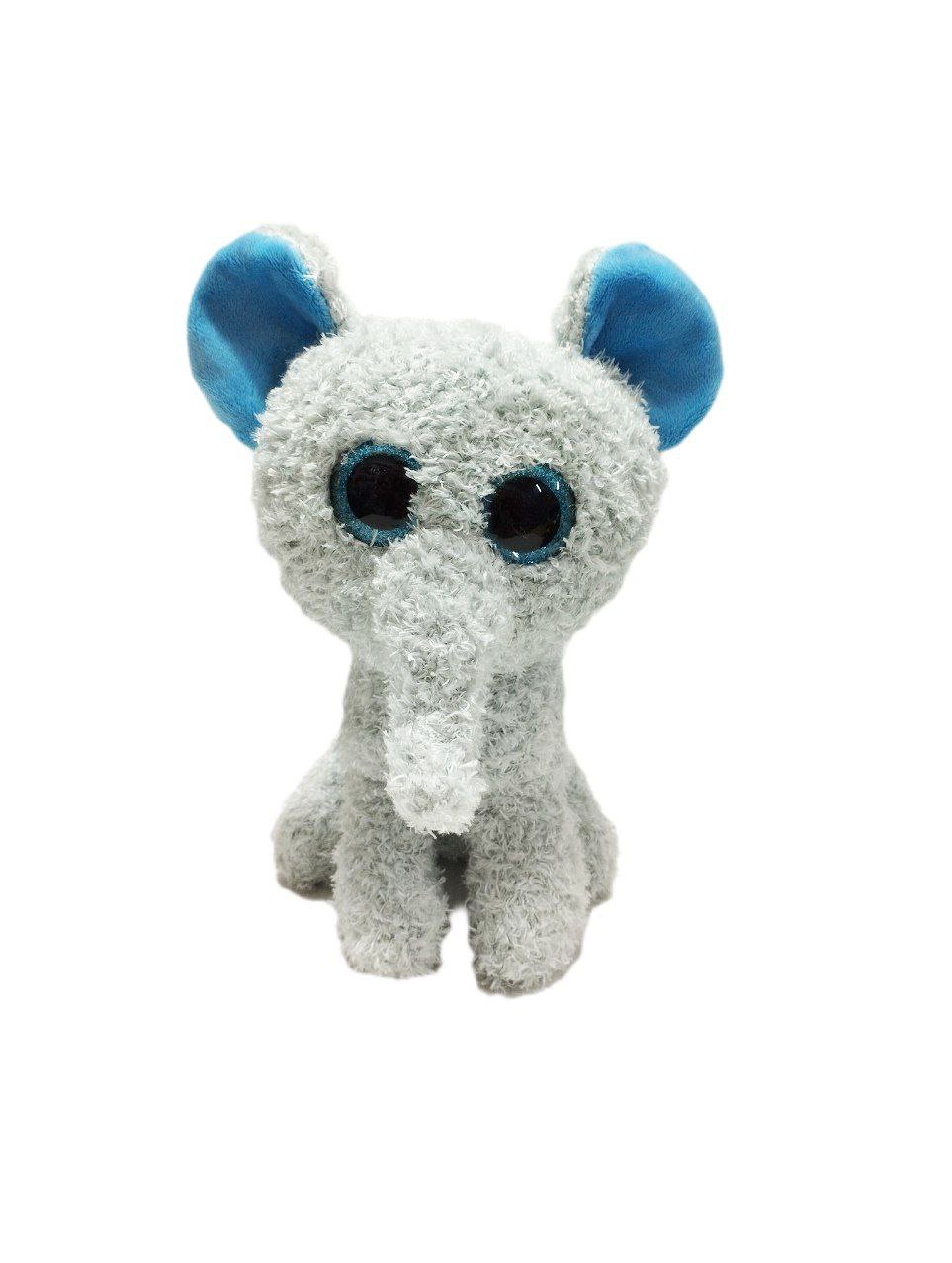 Мягкая игрушка глазастик 20 см. Слонёнок