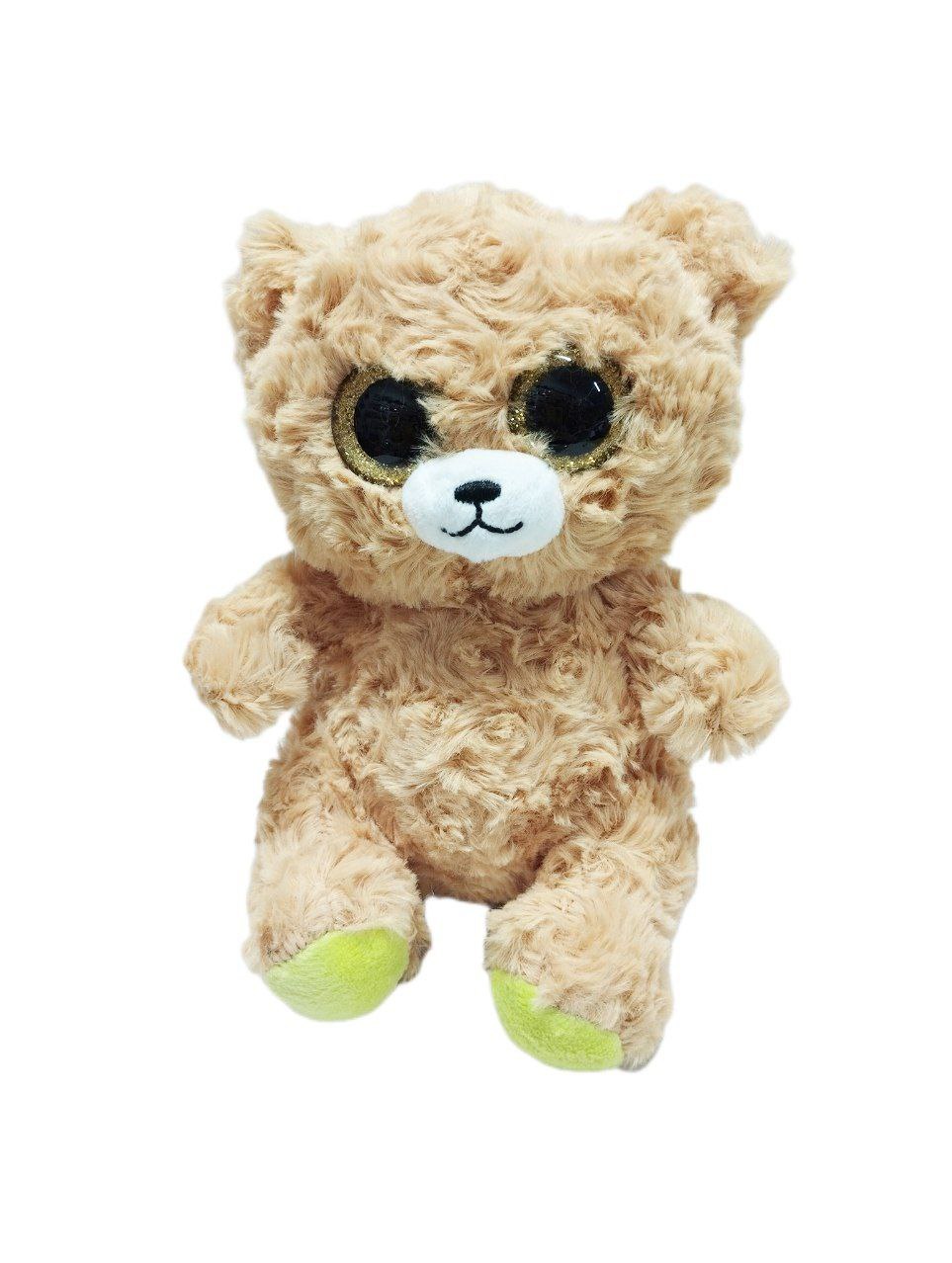 Мягкая игрушка глазастик 20 см. Медвежонок