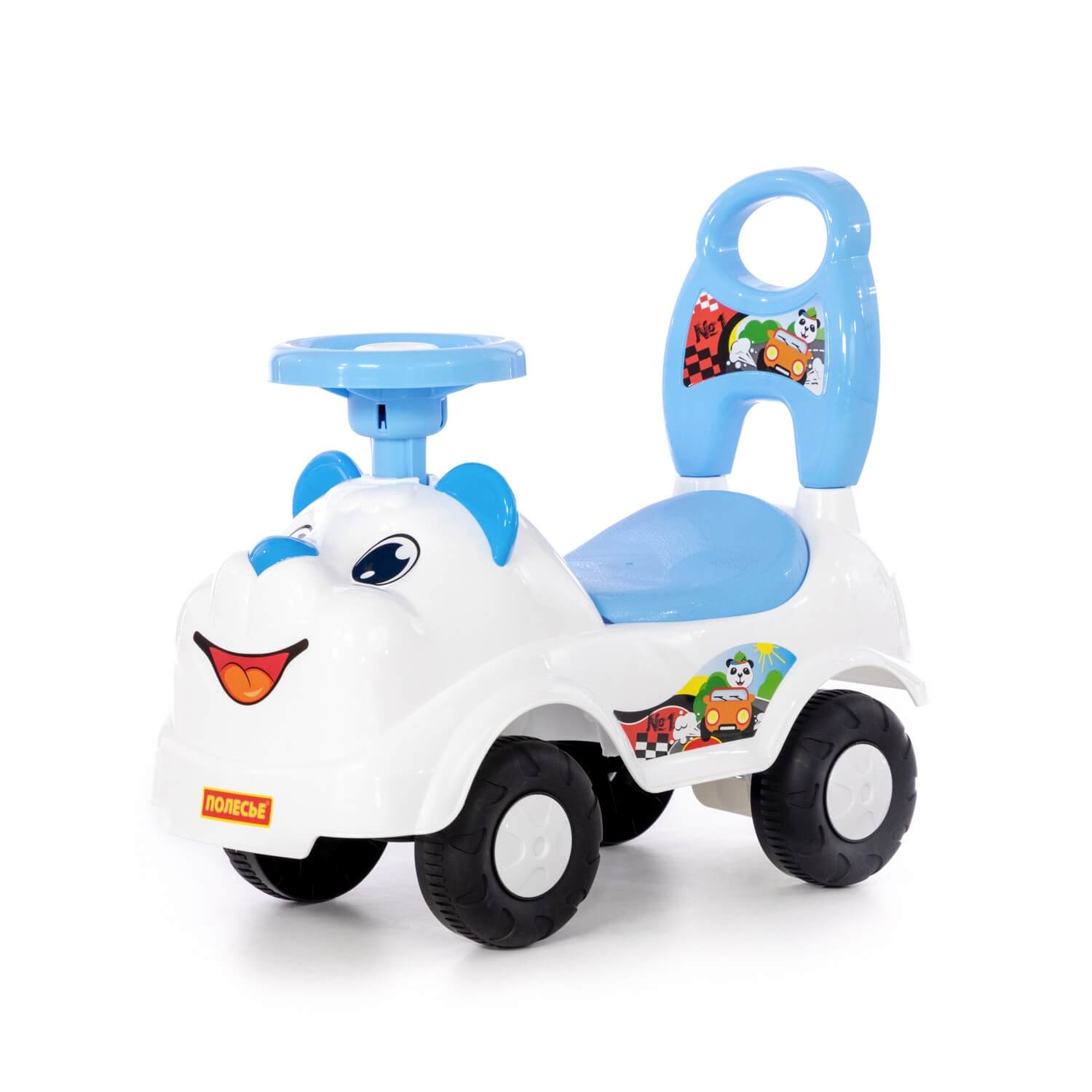 арт 11873, Каталка Белый мишка №2