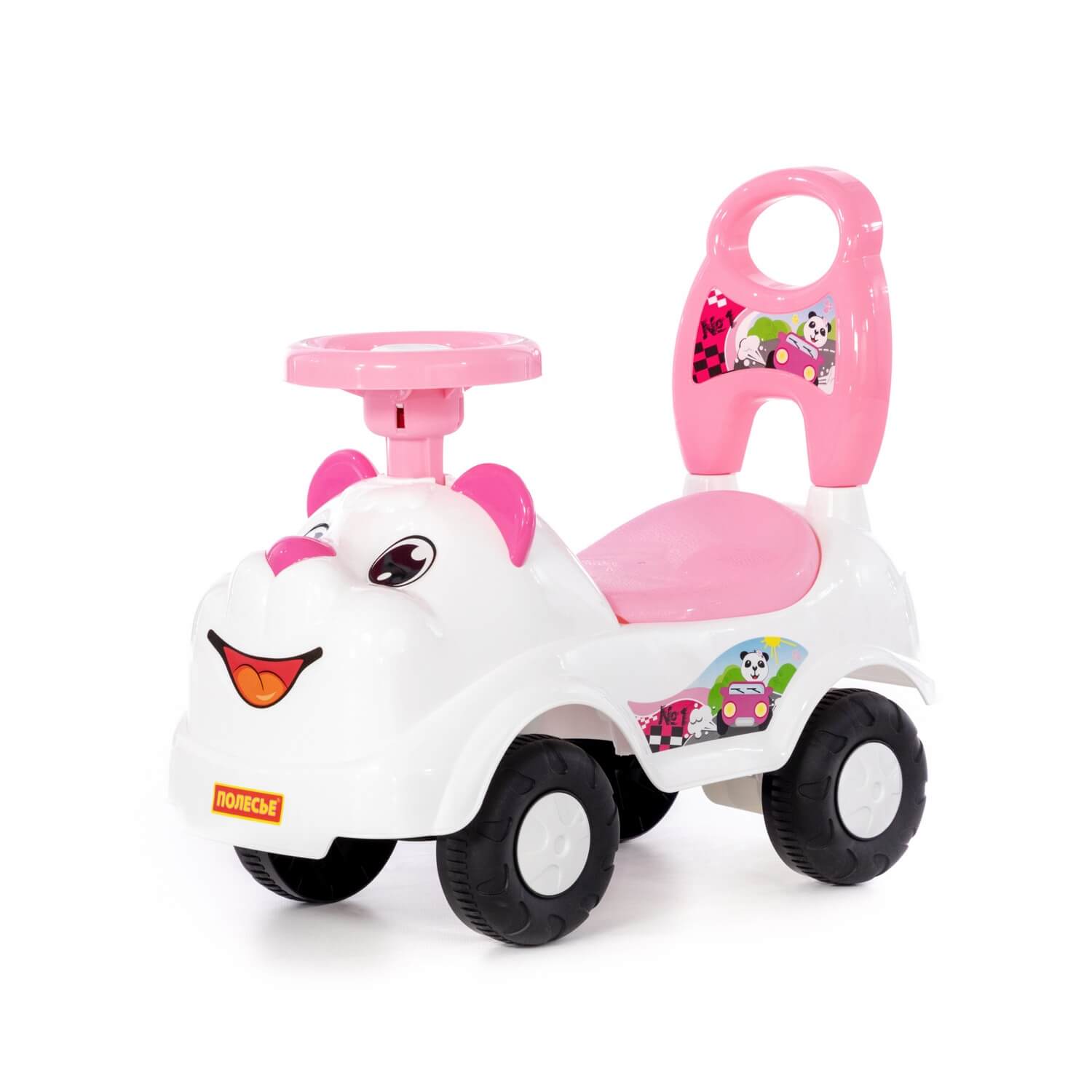 арт 11880, Каталка Белый мишка №3