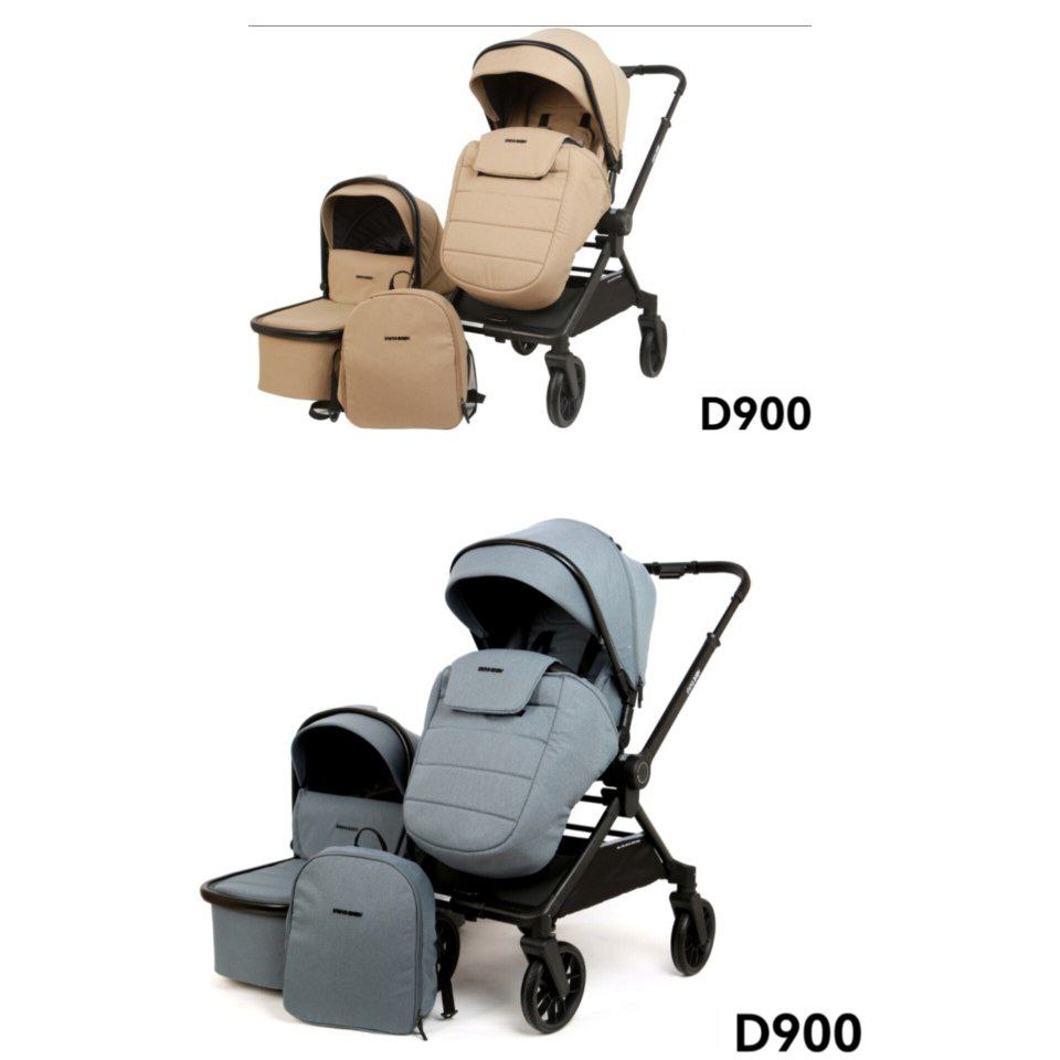 Детская коляска,цвет в ассортименте  арт.D900   2в1   Ining Baby