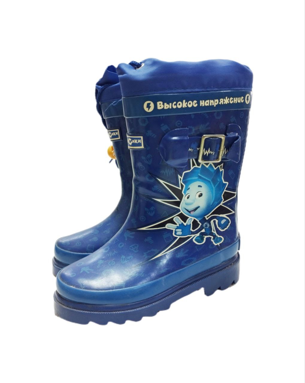 Фиксики Сапожки резиновые р25 синий (12) 6685A_24-29_222222_RC