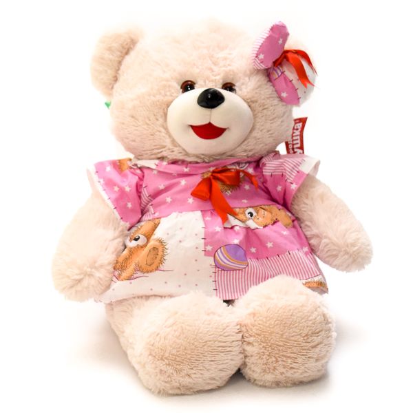 Медведь в платье стоит 55см См-380-5 (Нижний Новгород)