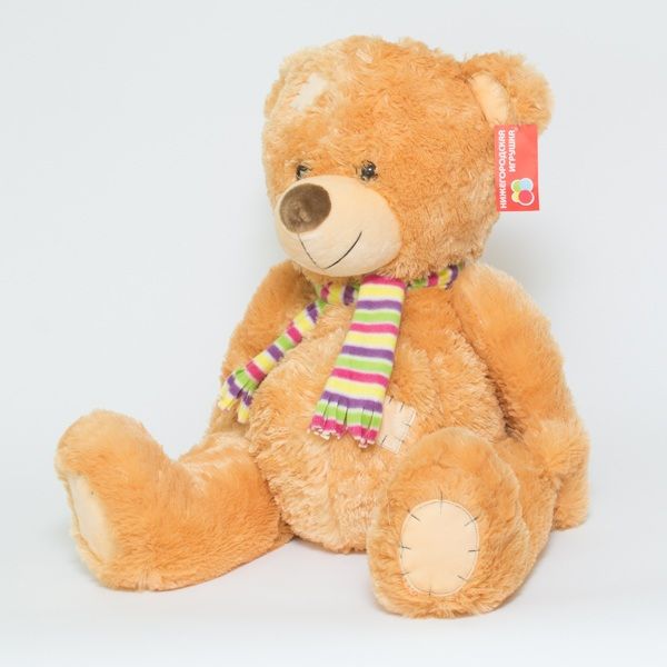 Медведь пузатый в шарфе 53см См-530-5 (Нижний Новгород) (Вид 1)