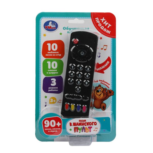 Обучающий пульт 90+ песен,стихов,загадок на блист. Умка HT583-R-WOD