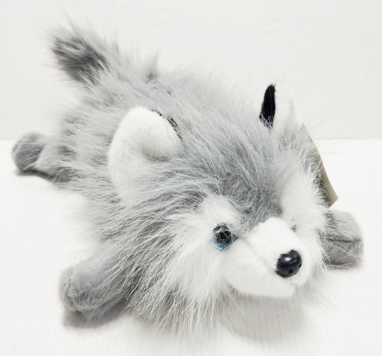 Мягкая игрушка собачка,цвет серо/белая ,30 см арт.K555-443