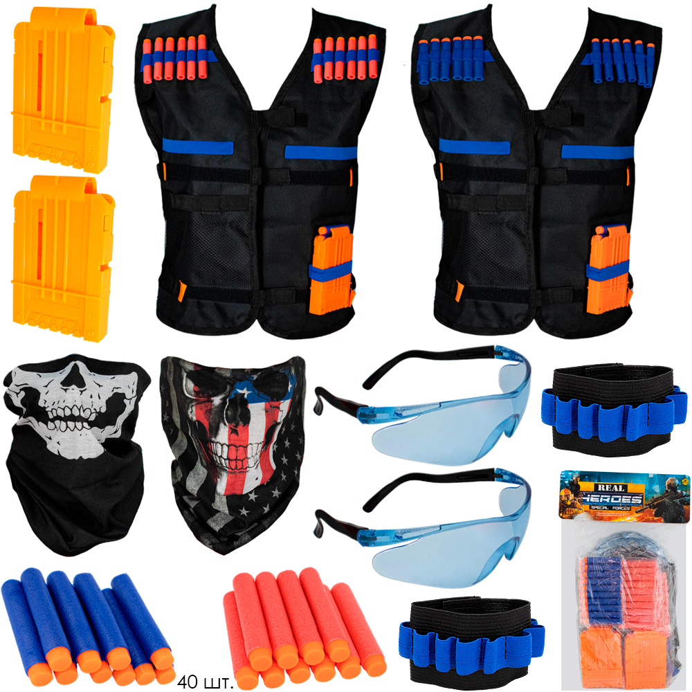 Набор Военный 77779 с жилетами в пакете