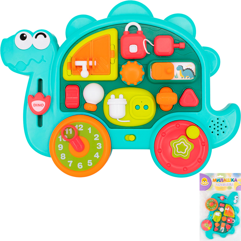 Логическая игрушка Levatoys MKRJ6825 Динозаврик в пакете