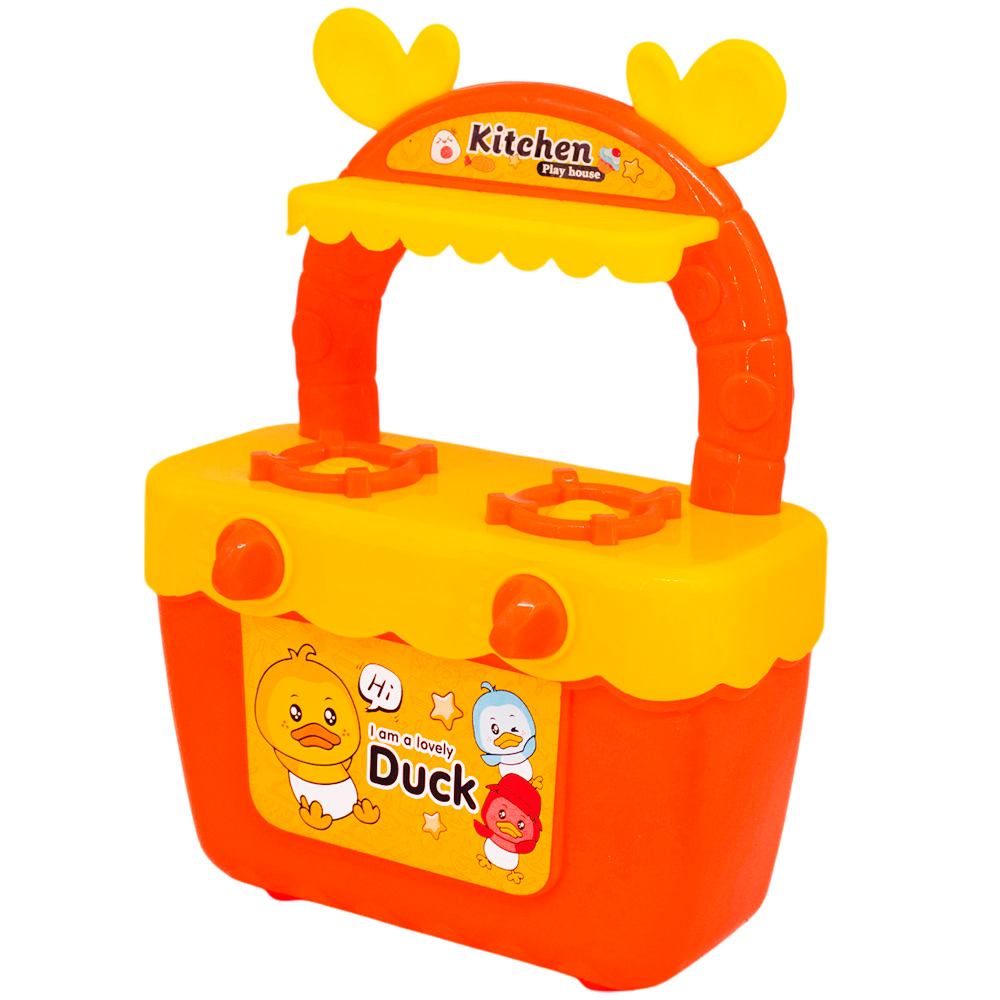 Набор быт. техники QX051-1 Холодильник и плита в пак. (Вид 3)