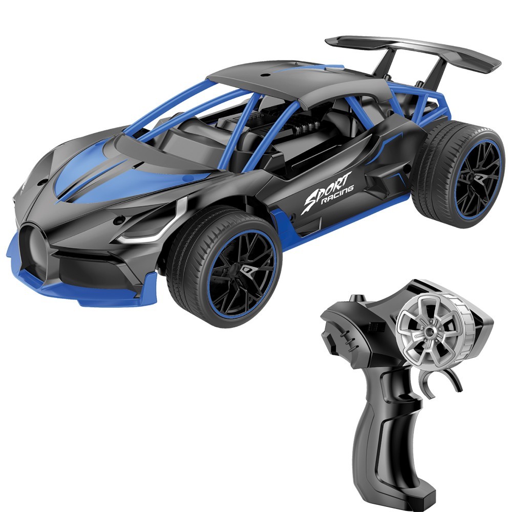 Машина на радиоуправлении Young Racer YS666-771PA Спортивная синий в коробке (Вид 2)