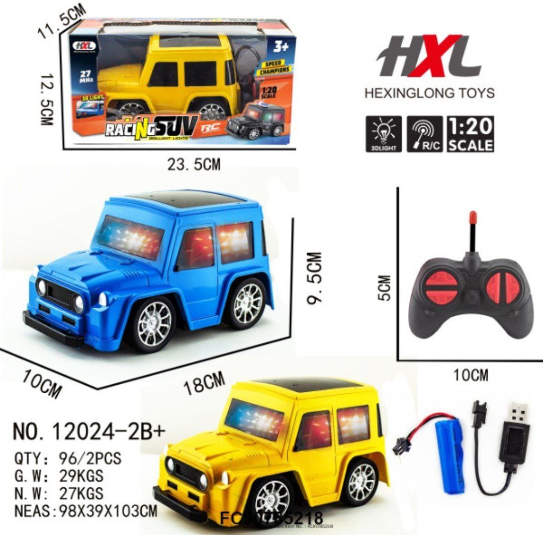 Машина на радиоуправлении 12024-2B+ на аккум. в коробке
