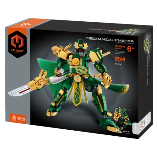 Конструктор 6848 Герой 2 в 1 373 дет. в коробке