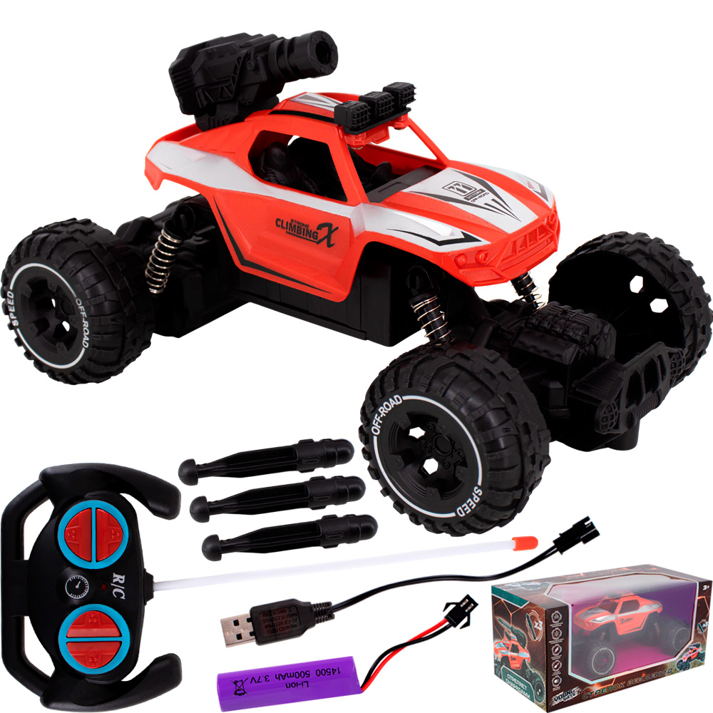 Машина на радиоуправлении Young Racer MK338-27A Стрелок вездеход, красный в коробке (Вид 2)