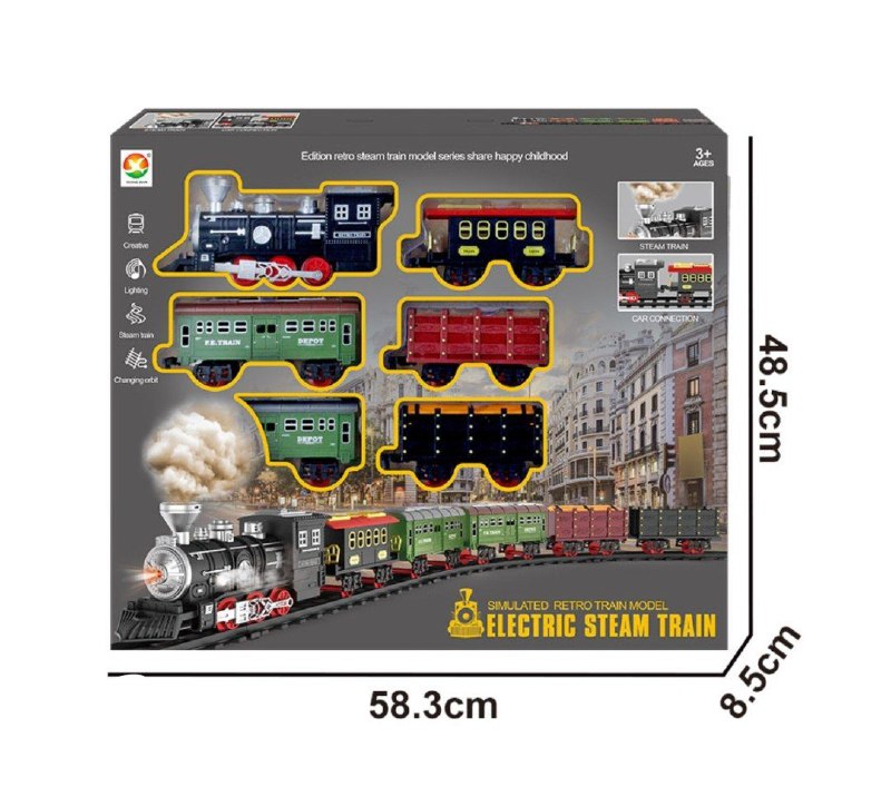 Железная дорога в коробке арт.699-6A