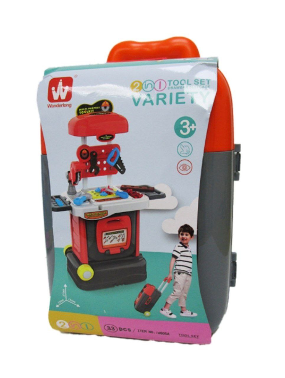 Набор инструментов в чемодане арт.W805A