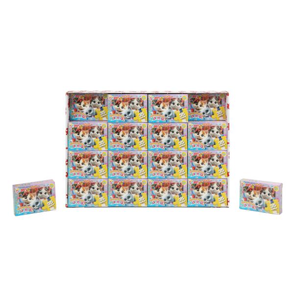 Пушистые котята. Пазлы в коробке 35 деталей. 90х65х25 мм. Умные игры 4630395053730