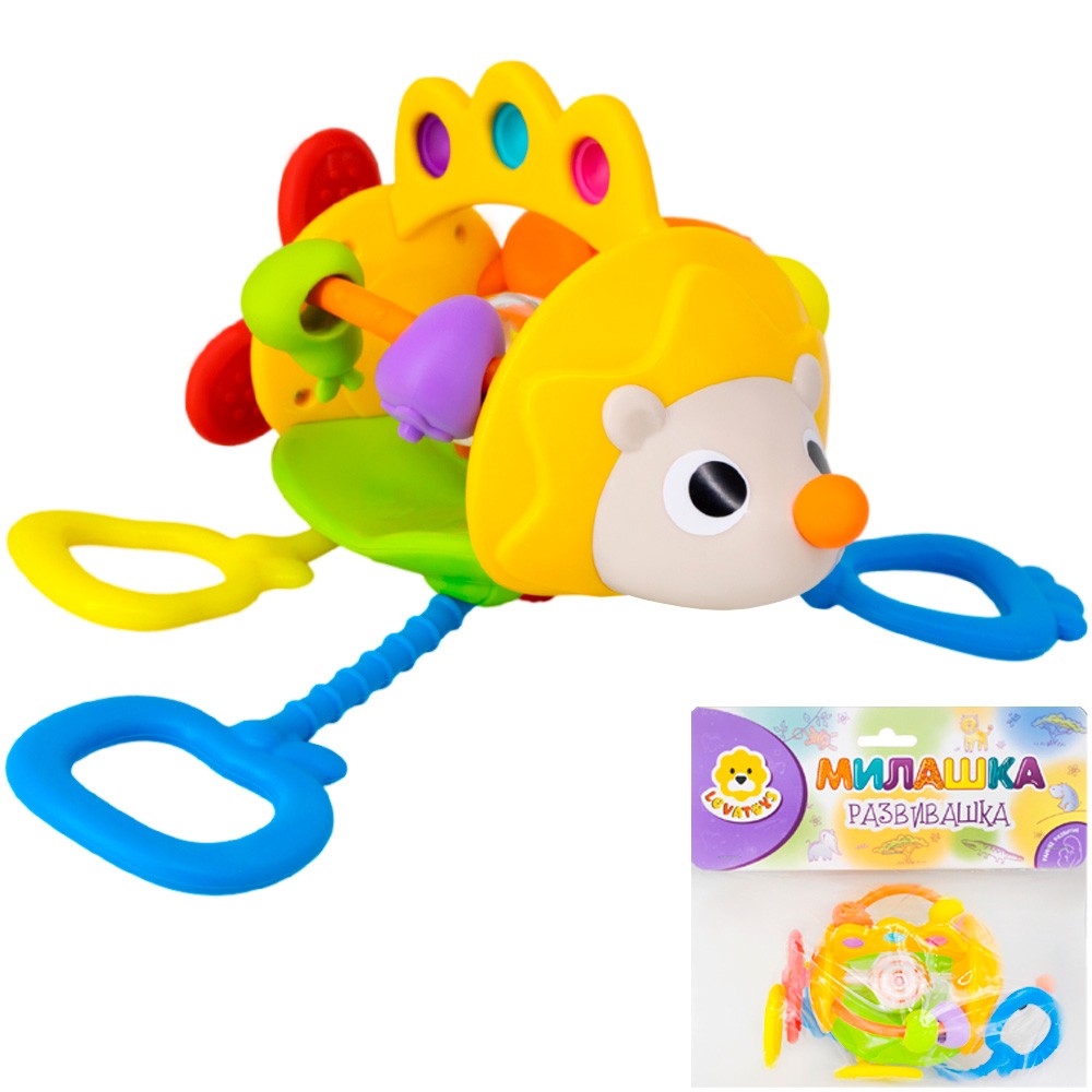 Развивающая игрушка Levatoys MKBY149 Ежик в пак.