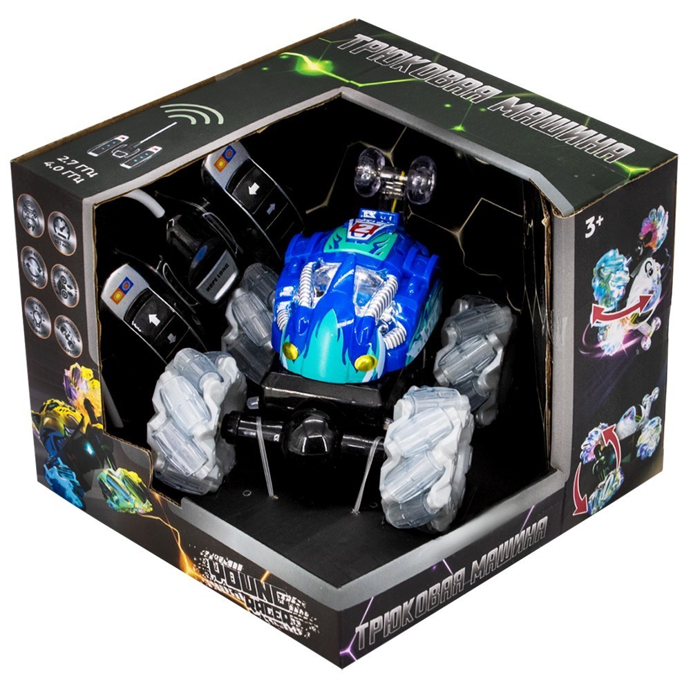 Машина на радиоуправлении Young Racer YS999G-19CS Перевертыш в кор.