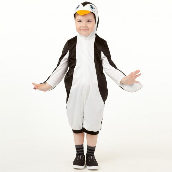914 к-17 Карнавальный костюм Пингвин ( комбинезон)  размер 104-52