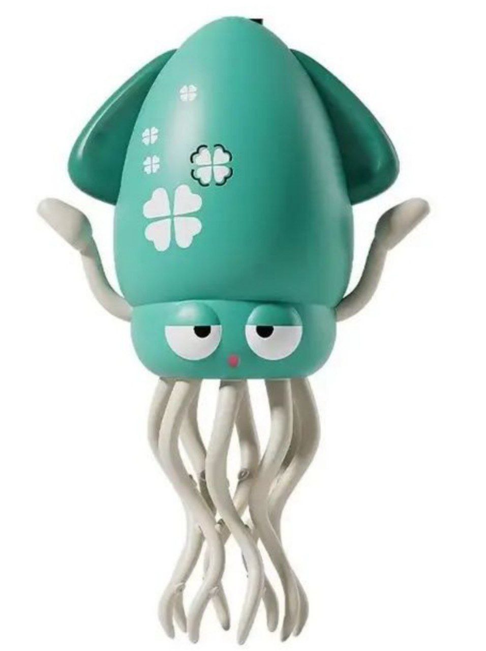 Танцующий кальмар озвучный с подсветкой арт.158-21С зеленый