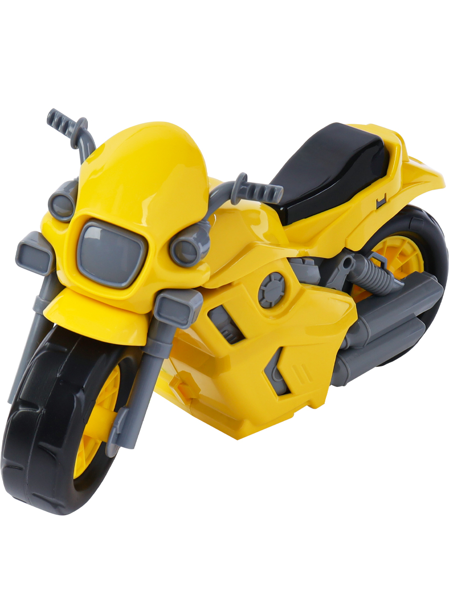 Мотоцикл Спорт Желтый И-3408 (Вид 2)