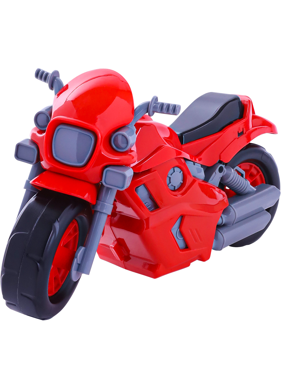 Мотоцикл Спорт красный И-3407 (Вид 2)