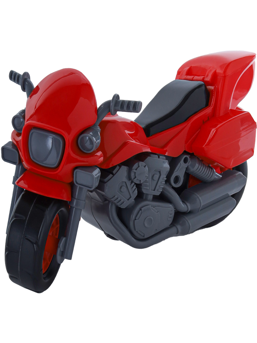 Мотоцикл Харли Красный И-3411 (Вид 2)