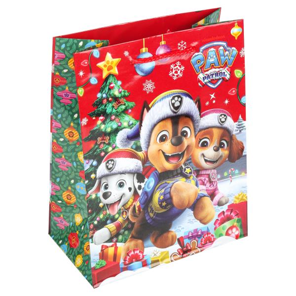 Пакет подарочный глянцевый м,щенки новогодние,140 гр/м2 ЧУДО ПРАЗДНИК PM-132585-SP