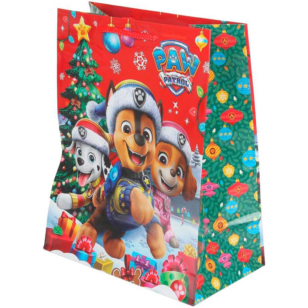 Пакет подарочный глянцевый ml,щенки новогодние,140 гр/м2 ЧУДО ПРАЗДНИК PML-132586-SP (Вид 2)