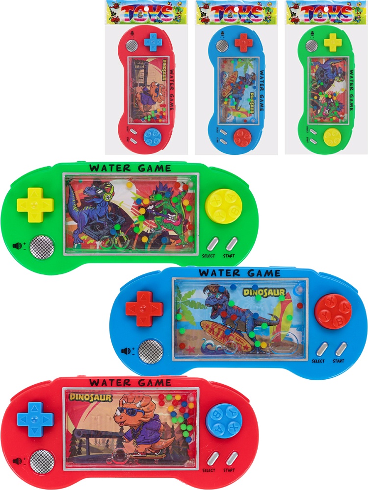 Водная игра с кольцами Дино, 17х8см, цвет микс (Арт. ИГ-3574)