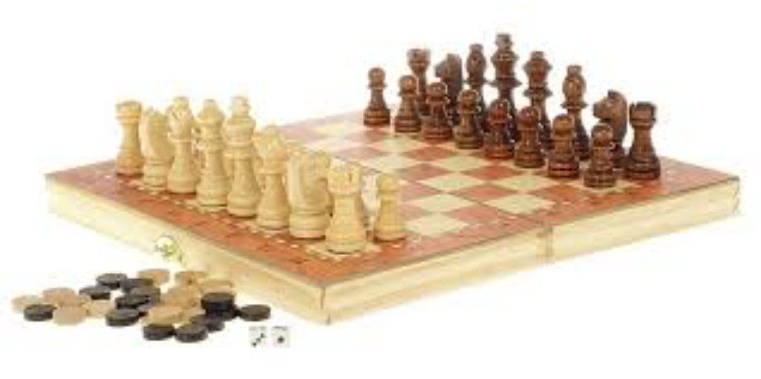 Шахматы 40*40 2407-B51 (Фото 1)