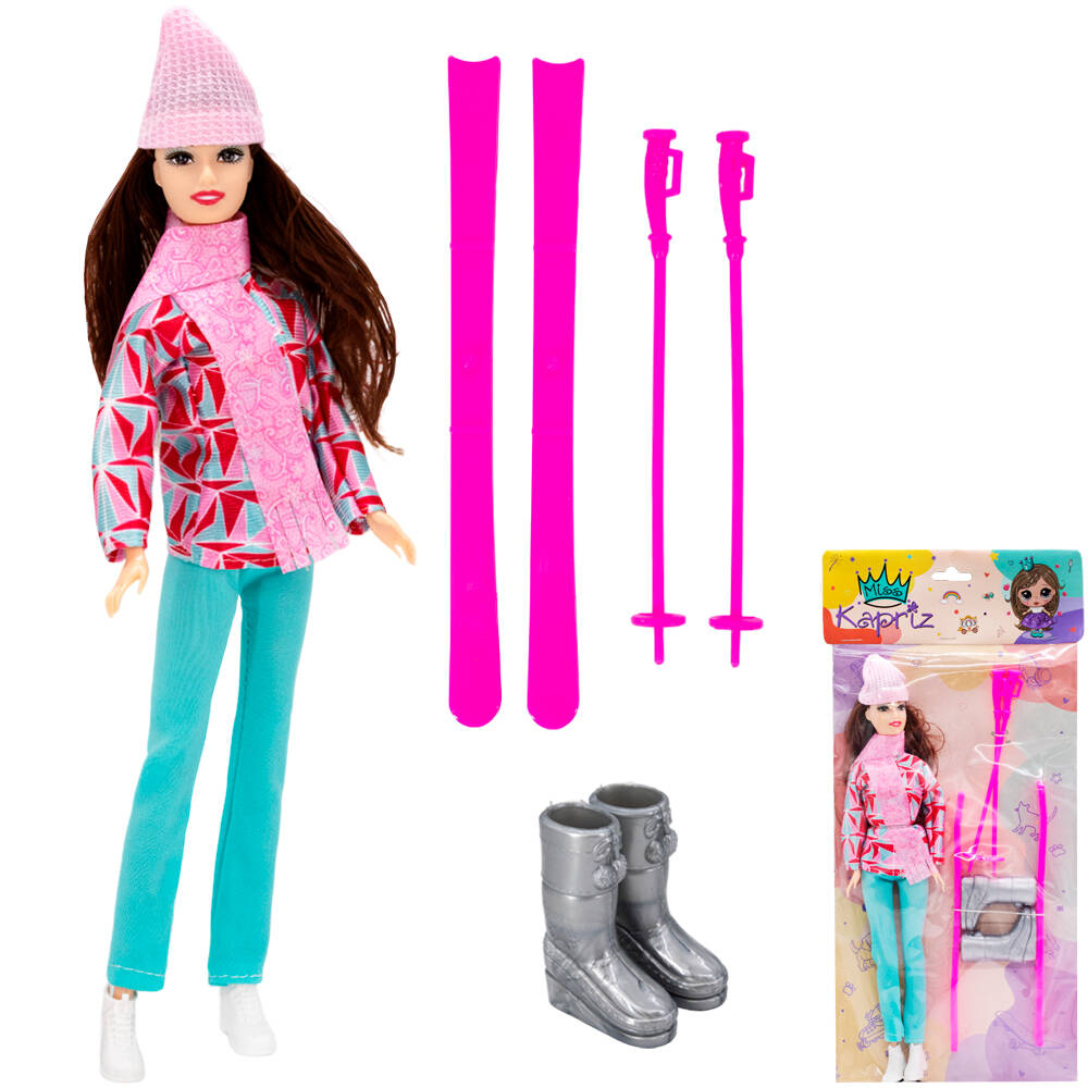 Кукла Miss Kapriz 931LYS лыжница в пак. (Вид 1)