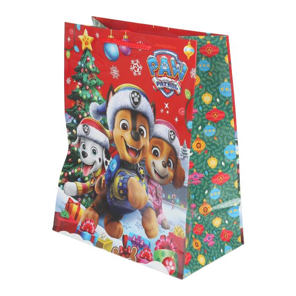 Пакет подарочный глянцевый l,щенки новогодние,140 гр/м2 ЧУДО ПРАЗДНИК PL-132587-SP