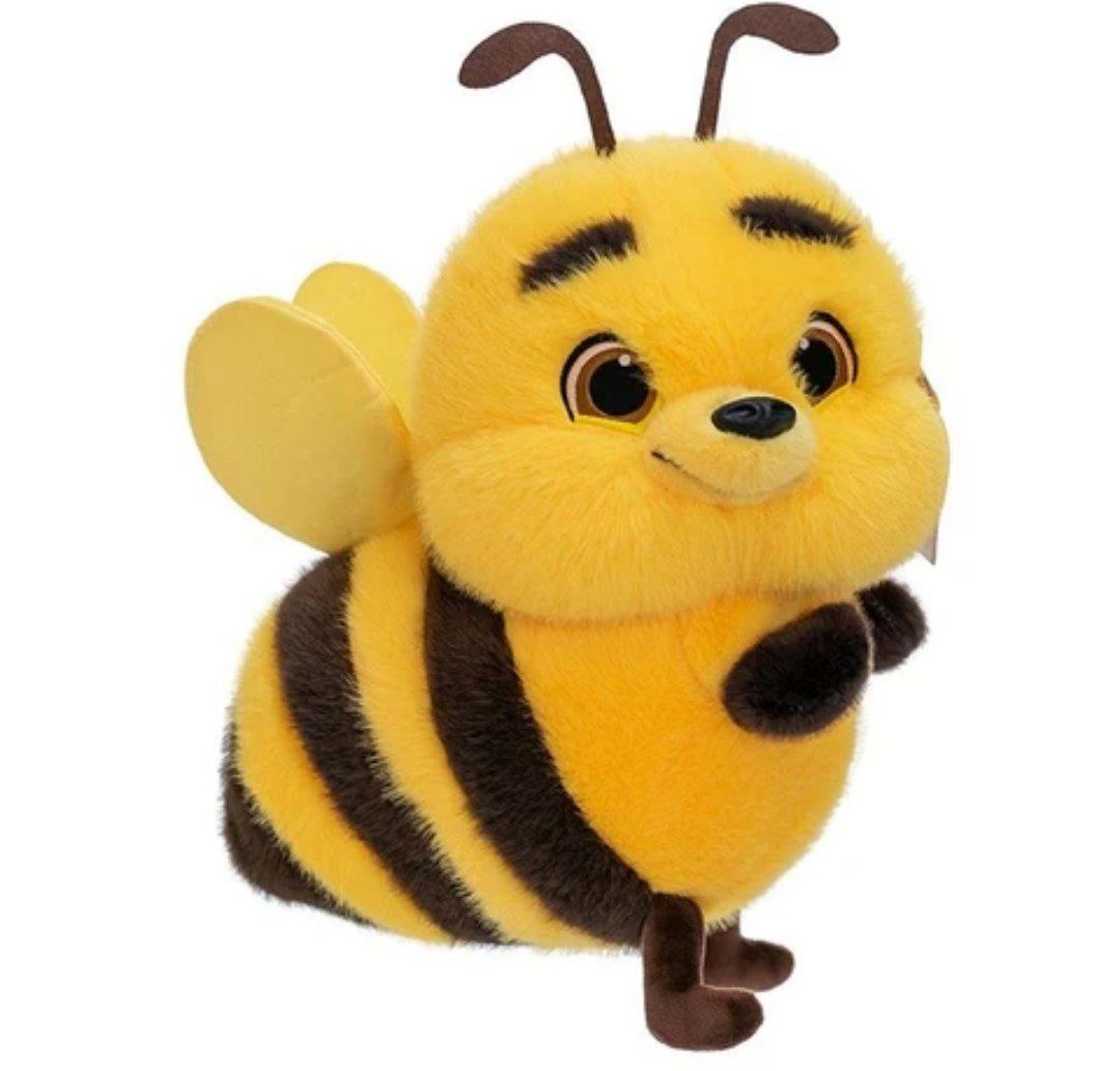 Мягкая игрушка пчелка, цвет желтыйй,35см