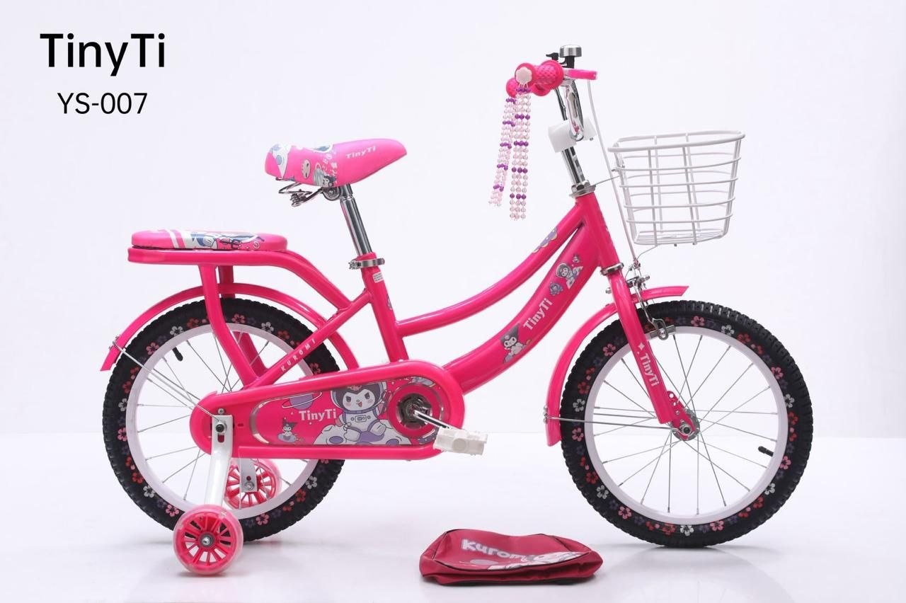 Велосипед арт.YS 007-16 TINYTI-KUROMI малиновый