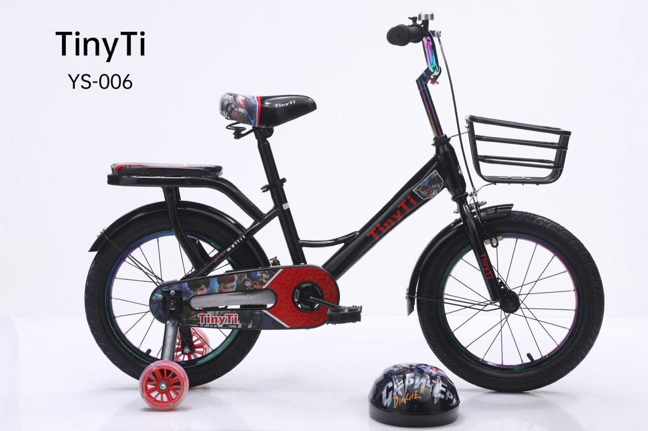 Велосипед арт.YS 006-14 TINYTI черный