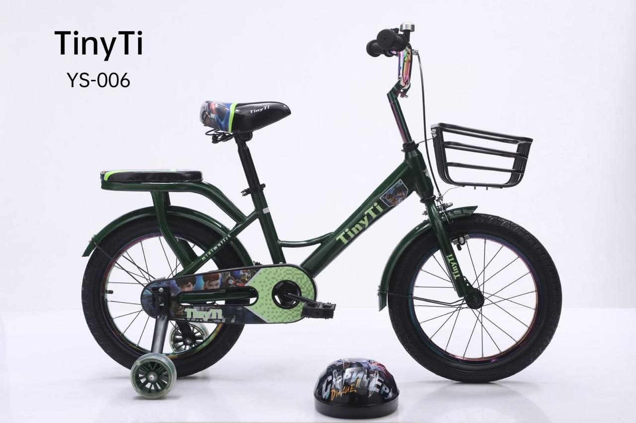 Велосипед арт.YS 006-20 TINYTI зеленый