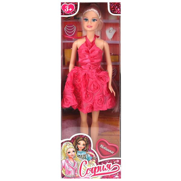 Кукла 29см София, бесшарнирная, кор КАРАПУЗ 66001-BF2-S-PP