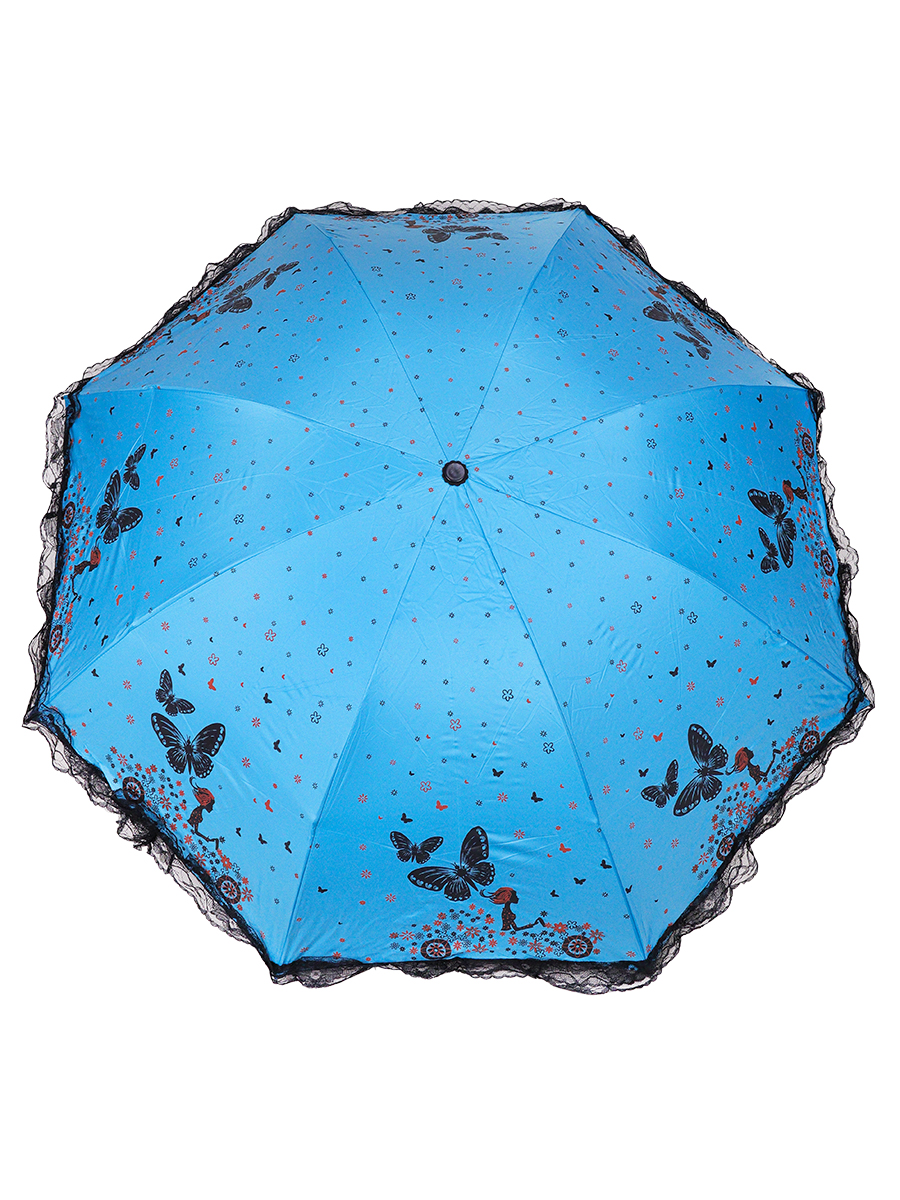 Зонт автоматический с чехлом Нежность 55 см 8 спиц, в ассортименте ЗТ-6744 (Вид 1)