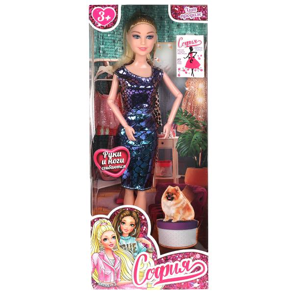 Кукла 29см София, руки сгиб., кор. КАРАПУЗ 66001-BF4-S-HW