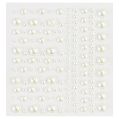 Наклейки-стразы MESHU Pearls, 16*10,5см (Вид 2)