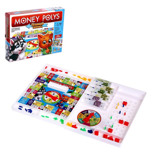 Настольная игра Money polys Любимые питомцы№SL-04912   5279207