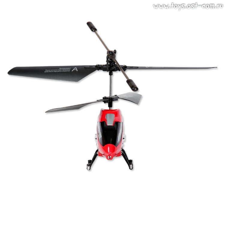 Вертолет Mioshi Tech IR -107,  красный (и/к , 3,5 канала, гироскоп, длина 22 см, USB)