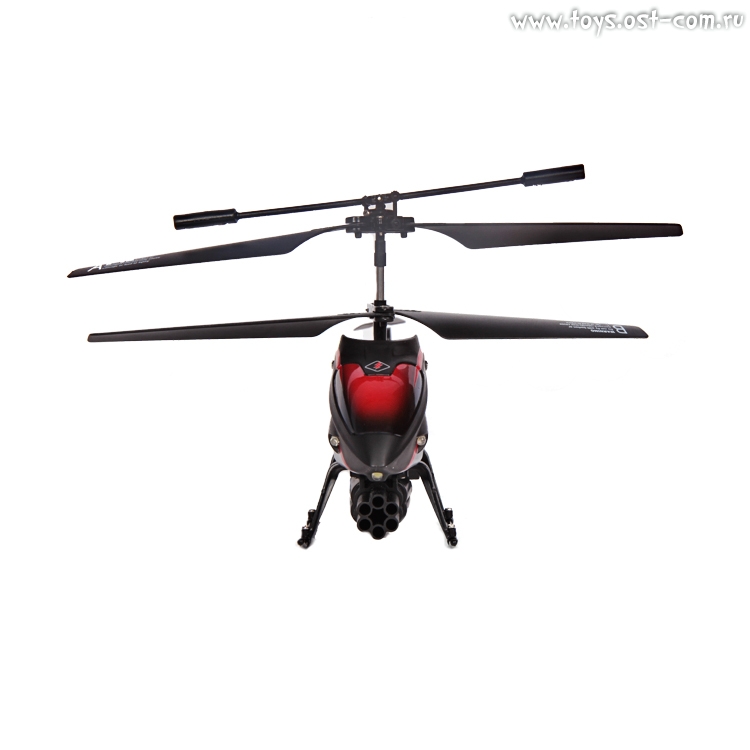 Вертолет и/к Mioshi Tech Blazer (вертолет-штурмовик, 3,5 канала, гироскоп, автопилот,  22 см, USB)