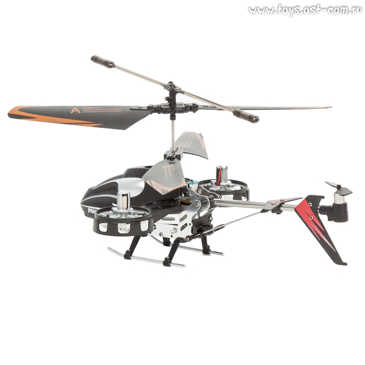 Вертолёт и/к Mioshi Tech Phantom2X (4 канала, гироскоп, 21 см, зап. детали)