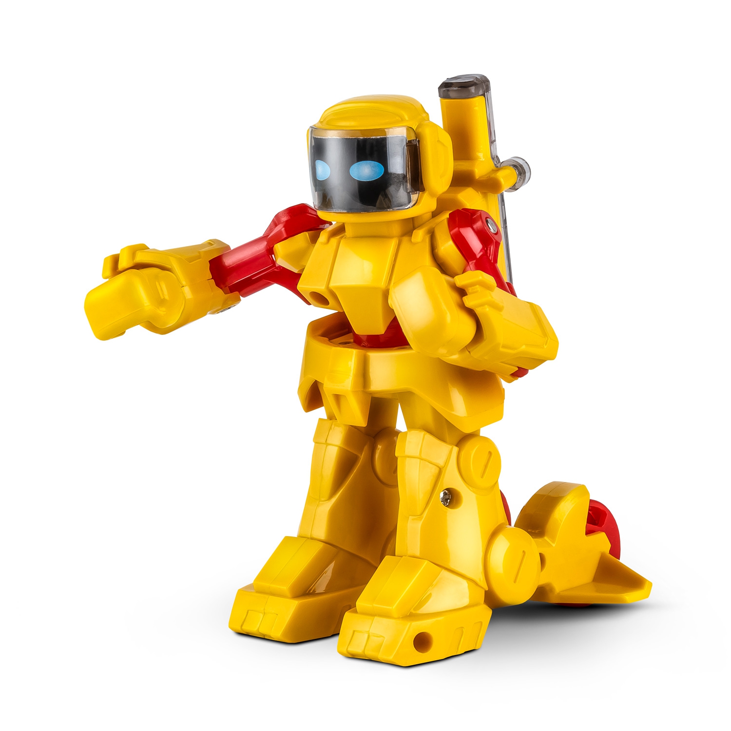 Mioshi Tech Робот и/к  Боевой робот: участник  (7,5x6,2x9 см, желтый)