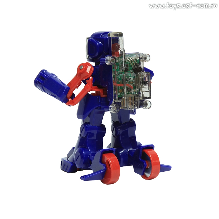 Mioshi Tech Робот и/к   Боевой робот: участник  (7,5x6,2x9 см, синий)