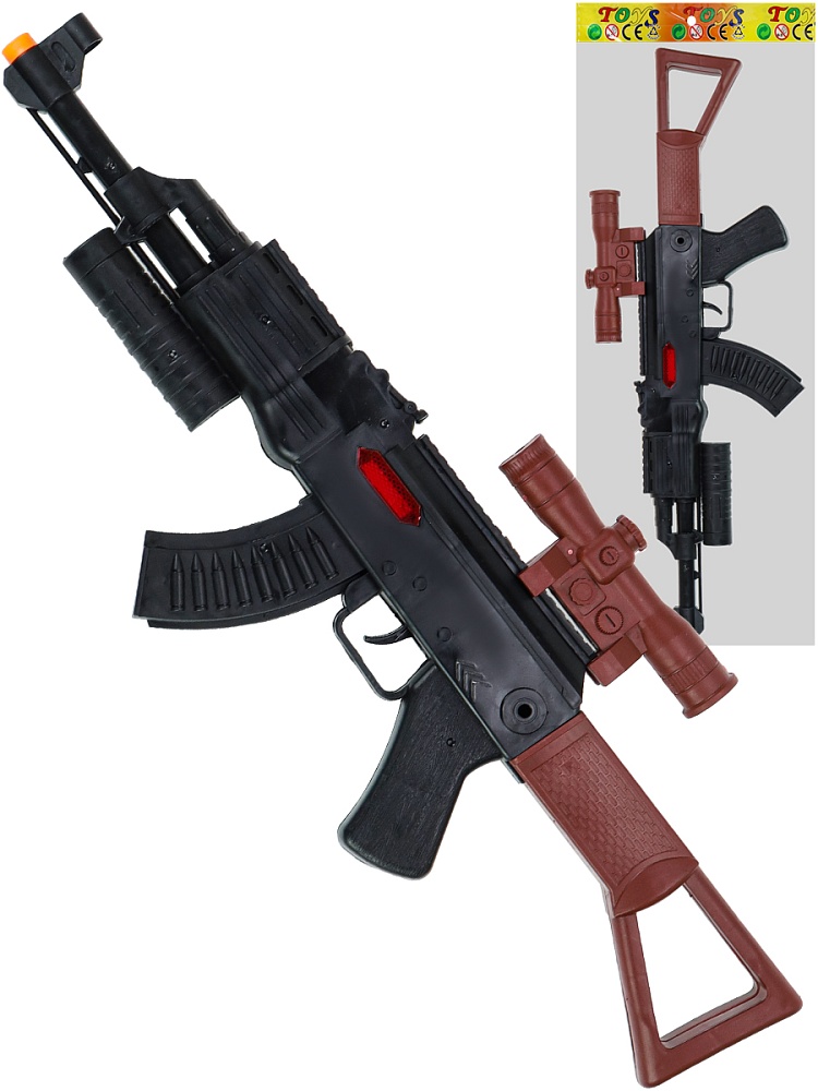 Автомат Защитник 4 с прицелом (51 см) в пакете(Арт. 2172854)