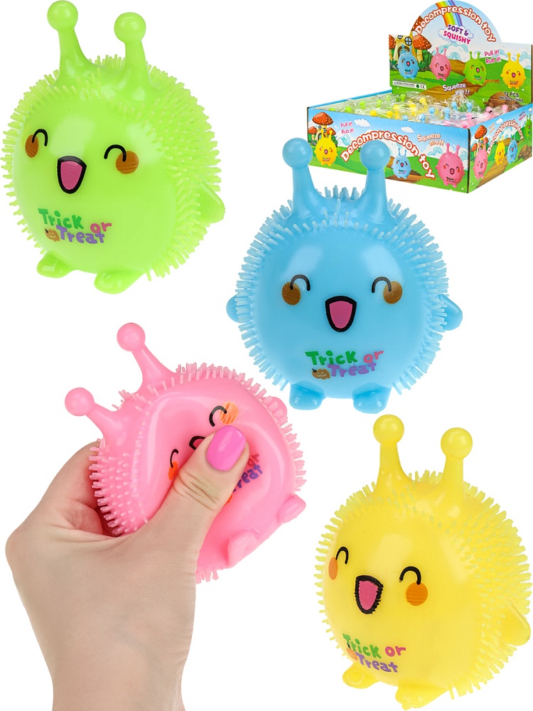 Антистресс-мялка со светом Шалость или сладость (в шоубоксе, цвет микс) (Арт. ИК-4338) кратно 12